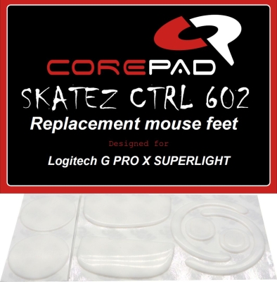 Hyperglide Hyperglides Hyper glide glides Corepad Skatez CTRL Logitech G PRO X SUPERLIGHT Wireless